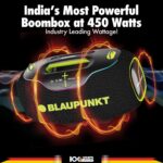 Blaupunkt Atomik Knightz 45K | Advanced DSP Tech I 27,000mAh I Neon Lights I Wireless Mic 450 W Bluetooth Party Speaker  (Black, 2.0 Channel) - Image 2