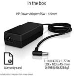 HP BLUE PIN ORIGINAL CHARGER 19.5 V 3.33 A 65 W Adapter  (Power Cord Included) - Image 4