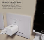 boAt 18W Power WCD QC3A Charger combo (Type C )  (White, Cable Included) - Image 4