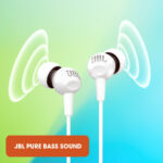 JBL C150SI with One Button Universal Remote Wired Gaming  (White, In the Ear) - Image 2