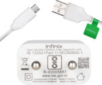 Infinix 10 W Quick Charge 2 A Wall Charger for Mobile with Detachable Cable  (White, Cable Included) - Image 2