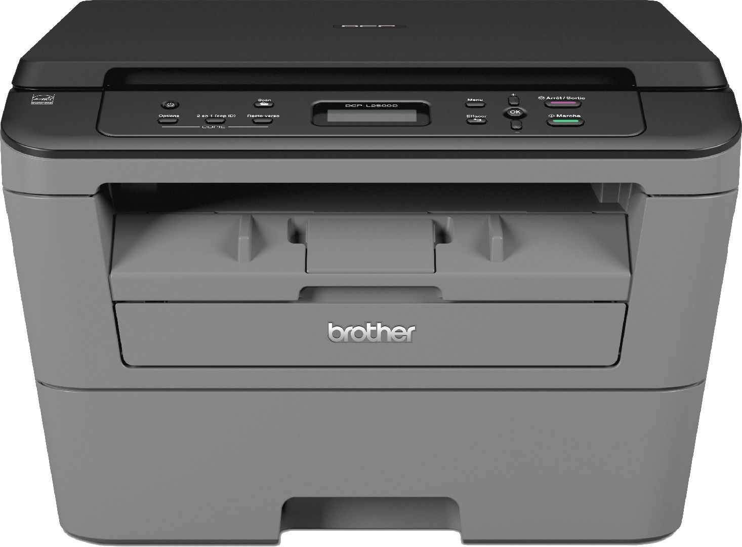 brother DCP-L2520D IND Multi-function Monochrome Laser Printer (Borderless Printing) with Auto Duplex Feature  (Toner Cartridge)