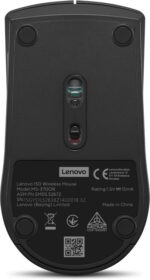 Lenovo 150 Wireless Wireless Ambidextrous Optical Mouse Ambidextrous, Universal Compatability with 1000 DPI - Image 3