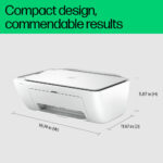 HP DeskJet 2820 All-in-One Multi-function WiFi Color Inkjet Printer - Image 3