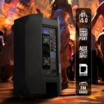 ZEBRONICS Zebronics - Epic Plus,BT v5.0 / USB / SD / FM / AUX / Mic Input,40W RMS 480 W Bluetooth Party Speaker  (Black, Mono Channel) - Image 2