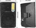 ZEBRONICS Zebronics - Epic Plus,BT v5.0 / USB / SD / FM / AUX / Mic Input,40W RMS 480 W Bluetooth Party Speaker  (Black, Mono Channel) - Image 3