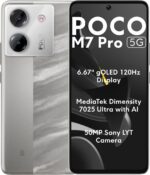 POCO M7 Pro 5G (Lunar Dust, 128 GB)  (6 GB RAM)