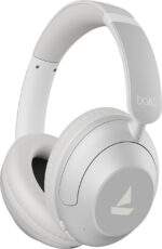 boAt Rockerz 650 Pro(2025 Launch), Touch/Swipe Controls, Dolby Audio, 80 Hrs Battery Bluetooth  (Silver Frost, On the Ear)