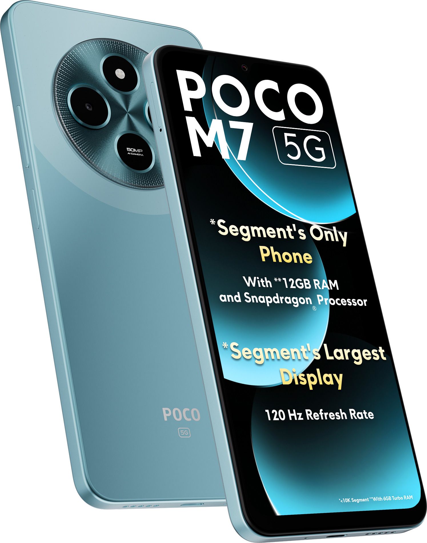 POCO M7 5G (Ocean Blue, 128 GB)  (8 GB RAM)