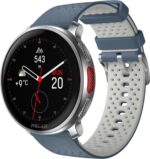 Polar Vantage V3-Premium Multisport Watch, Heart Rate Monitor (Sky Blue) Smartwatch  (Sky Blue Strap, Free Size)