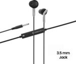 ZEBRONICS ZEB-BRO, With In-Line MiC, 3.5mm Jack, 10mm drivers, Compatible for Phone/Tablet Wired  (Black, In the Ear) - Image 2