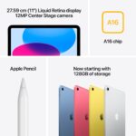 Apple 2025 iPad (A16) 128 GB ROM 11.0 inch with Wi-Fi+5G (Yellow) - Image 4