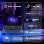 Lenovo LOQ Essential Intel Core i5 12th Gen 12450HX - (16 GB/512 GB SSD/Windows 11 Home/4 GB Graphics/NVIDIA GeForce RTX 3050A) 15IAX9E Gaming Laptop  (15.6 inch, Luna Grey, 1.77 kg, With MS Office) - Image 2