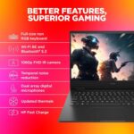 HP OMEN Intel Core i7 14th Gen 14650HX - (16 GB/1 TB SSD/Windows 11 Home/8 GB Graphics/NVIDIA GeForce RTX 4060) Omen 16 wf1096TX/ ae0002tx Gaming Laptop  (16.1 inch, Shadow Black, 2.32 Kg, With MS Office) - Image 4