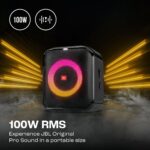 JBL Partybox Encore Essential, Dynamic Light Show ,6Hrs Playtime,Built-in Powerbank 100 W Bluetooth Party Speaker  (Black, Stereo Channel) - Image 3