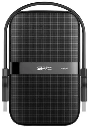 Silicon Power 5 TB External Hard Disk Drive (HDD)  (Black)