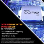 HP Victus Intel Core i5 14th Gen 14450HX - (16 GB/512 GB SSD/Windows 11 Home/6 GB Graphics/NVIDIA GeForce RTX 3050/144 Hz) 16-r1703TX Gaming Laptop  (16.1 inch, Mica Silver, 2.31 kg, With MS Office) - Image 2