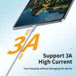 vivo USB Type C Cable 1.2 m USB‑C Cable  (Compatible with Vivo V/Y/T/X/iQOO series and other smartphones with USB Type-C charging port, White, One Cable) - Image 4