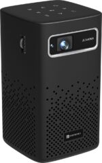 Portronics Pico 13, Stream Apps, Rechargeable, 4K Support, Compact, 3500 lm, 10W Speaker (3500 lm) Portable Projector  (Black)