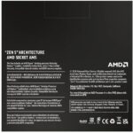 AMD Ryzen 9 9900X 4.4 GHz Upto 5.7 GHz AM5 Socket 12 Cores 24 Threads Desktop Processor  (Silver) - Image 4