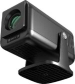 PLAY Smart Android 13 1+8G 5G WiFi BT 15k Lm 4k 8k 180 degree Rotation (25000 lm / 2 Speaker / Wireless / Remote Controller) Portable Projector  (Black) - Image 2