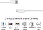 TROST Micro USB Cable 2 A 3 m Extra Long (3 Mtr) Charging/Sync A Plus Champ  (Compatible with Karbonn A Plus Champ, White, One Cable) - Image 3