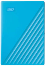 WD My Passport 2 TB External Hard Disk Drive (HDD)  (Blue, Black)