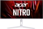 Acer Nitro 74.93 cm (30 inch) Curved WFHD VA Panel with ErgoStand, VESA DisplayHDR 400, 1500R Curvature, DCI-P3 93% wide color gamut, Display Widget, 2X2W Inbuilt Speakers